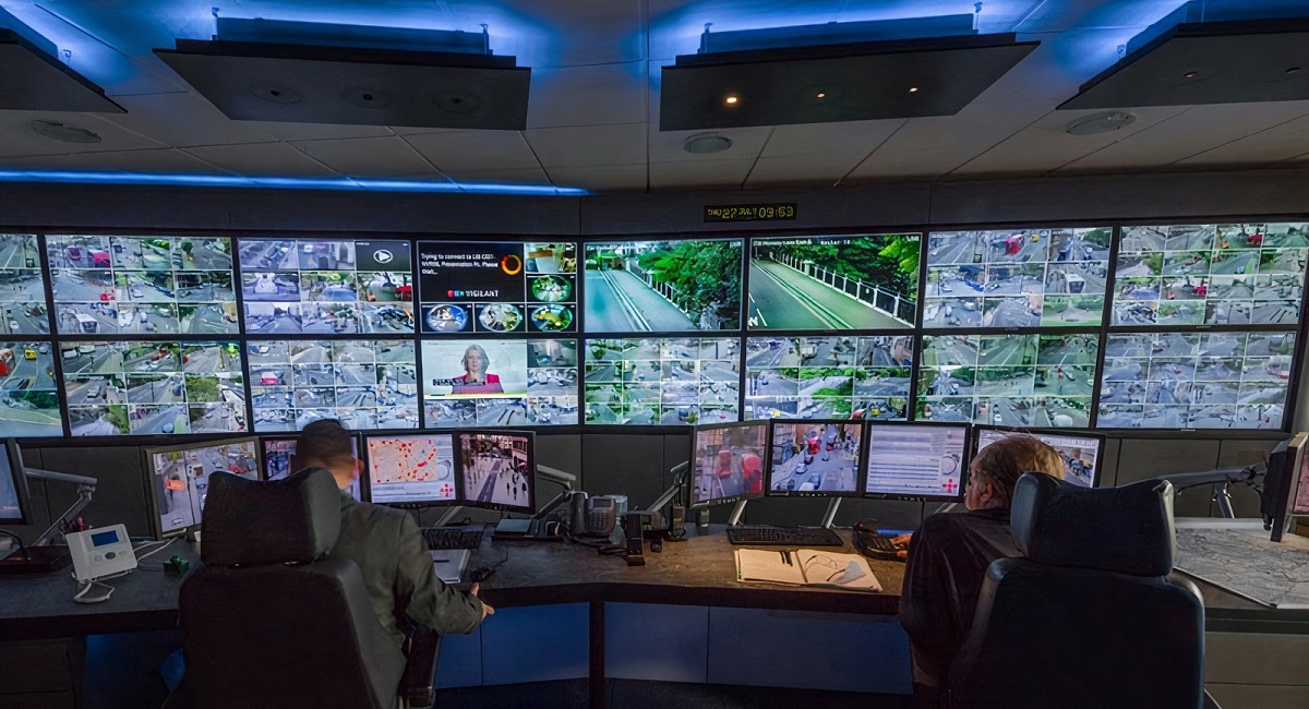 24/7 Integrated Operations Centre — round-the-clock security monitoring by Jitra Eye Malaysia